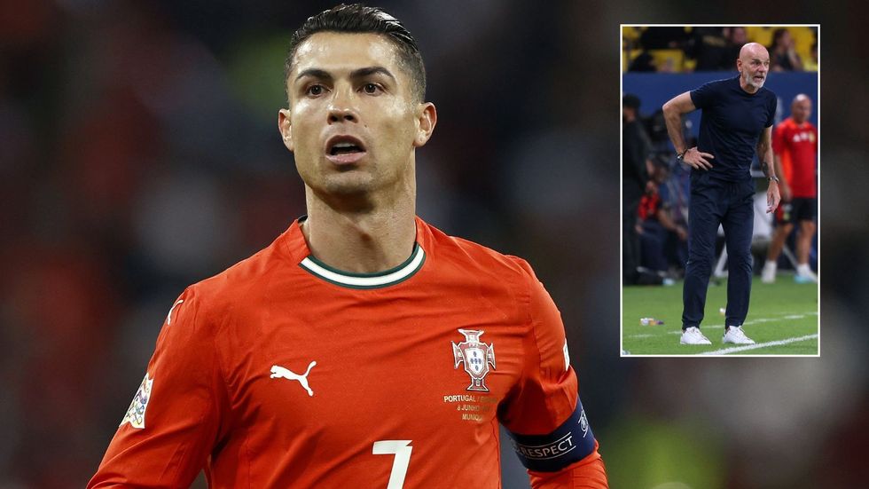 Cristiano Ronaldo Stefano Pioli Al Nassr