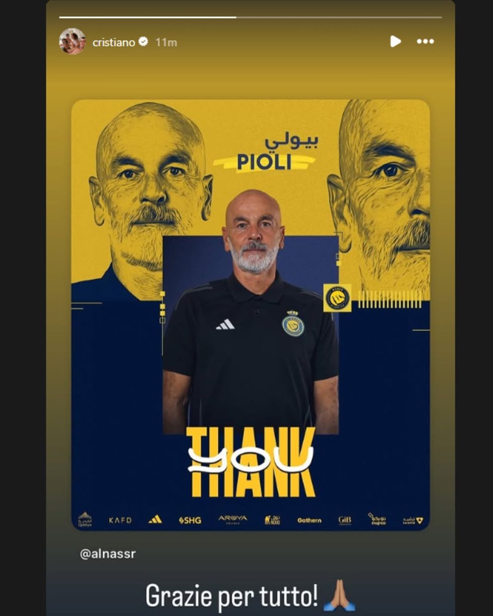Cristiano Ronaldo Stefano Pioli