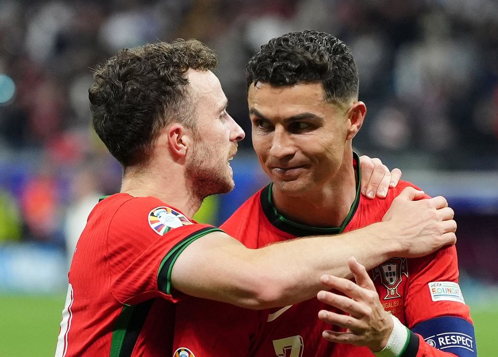 Cristiano Ronaldo was criticised for not turning up to Diogo Jota's funeral in July