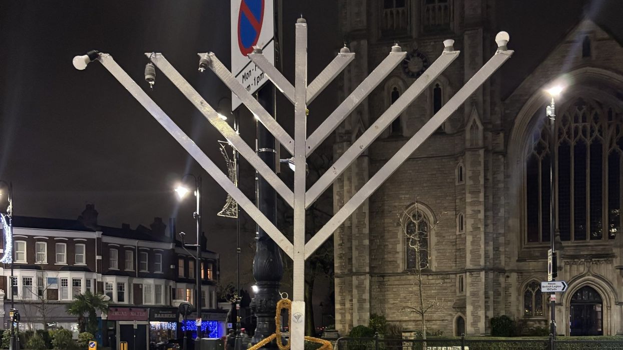 Crouch End Chabad Menorah