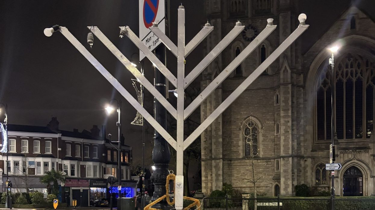 Crouch End Chabad Menorah