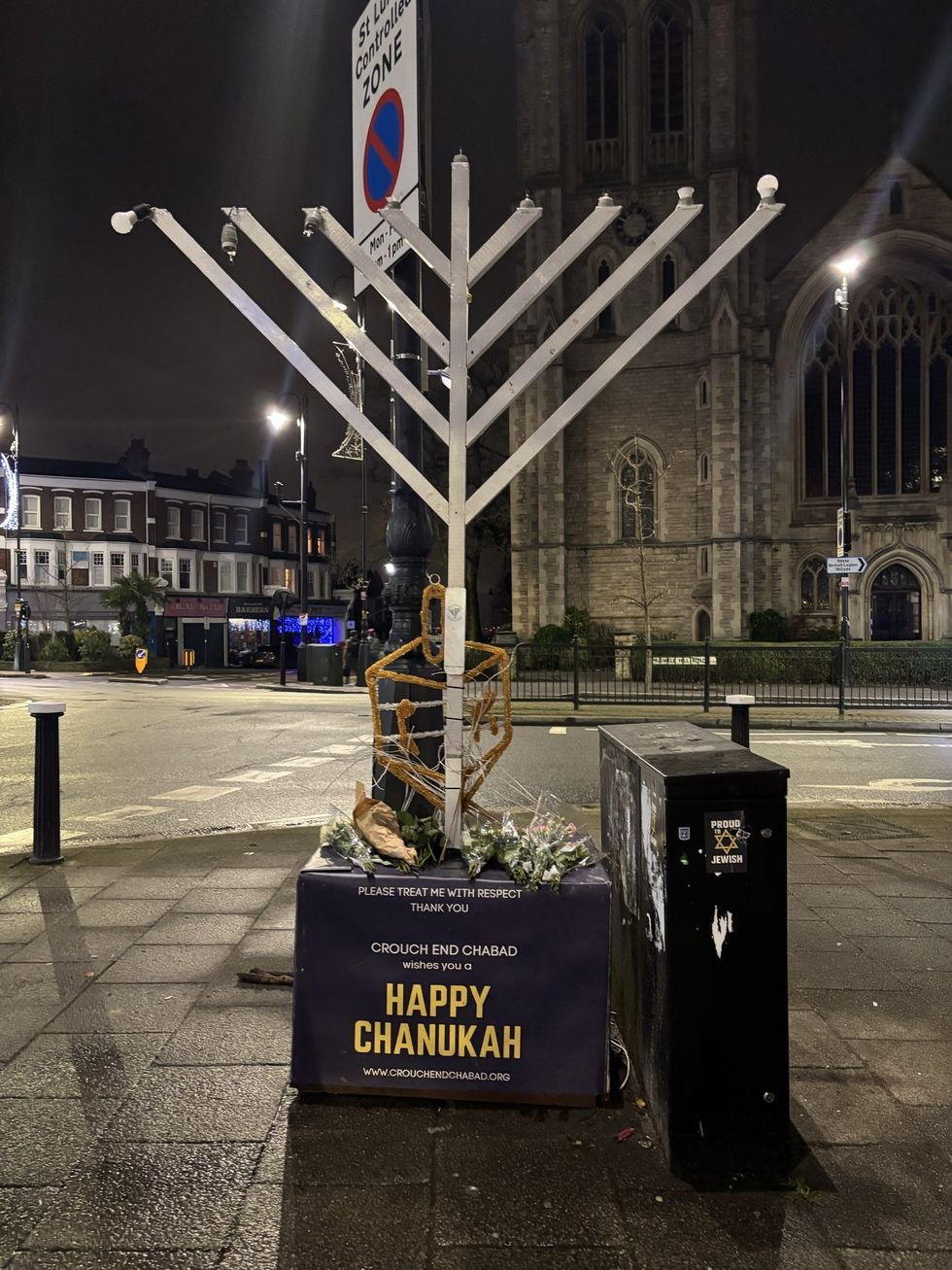 Crouch End Chabad Menorah