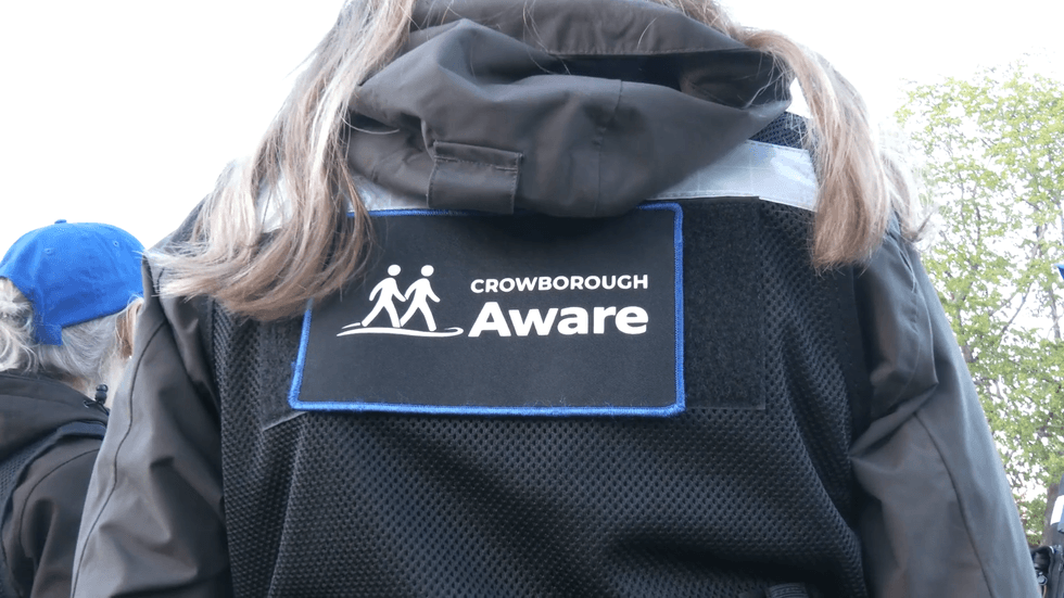 Crowborough Aware jacket