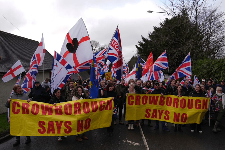 Cuộc biểu tình Crowborough