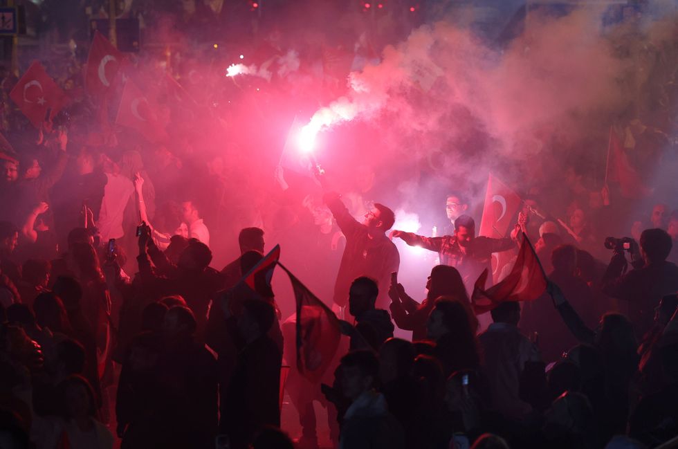 Crowds in Istanbul