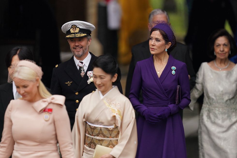 Crown Prince Frederik and Crown Princess Mary