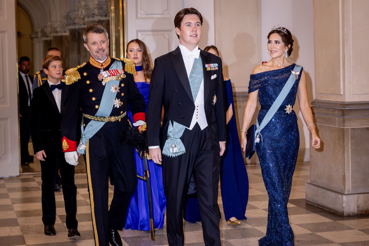Crown Prince Frederik, Prince Christian, Crown Princess Mary