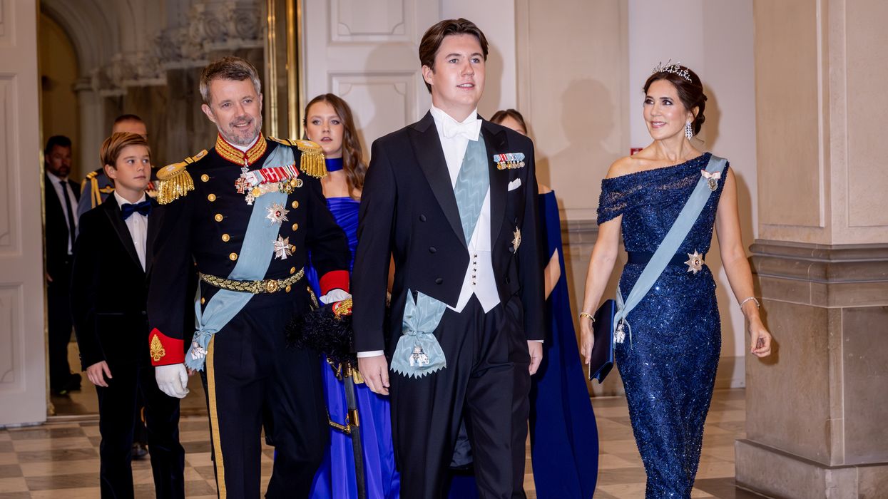 Crown Prince Frederik, Prince Christian, Crown Princess Mary