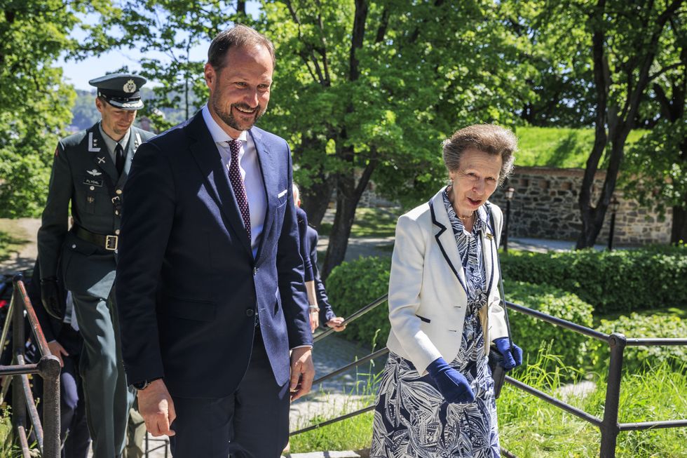 Crown Prince Haakon and Princess Anne