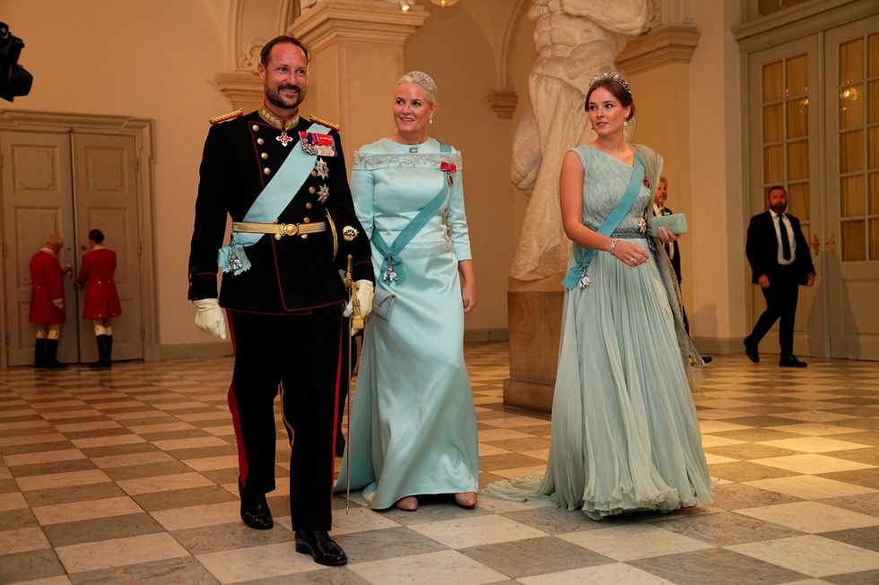 Crown Prince Haakon, Crown Princess Mette-Marit, Princess Ingrid Alexandra