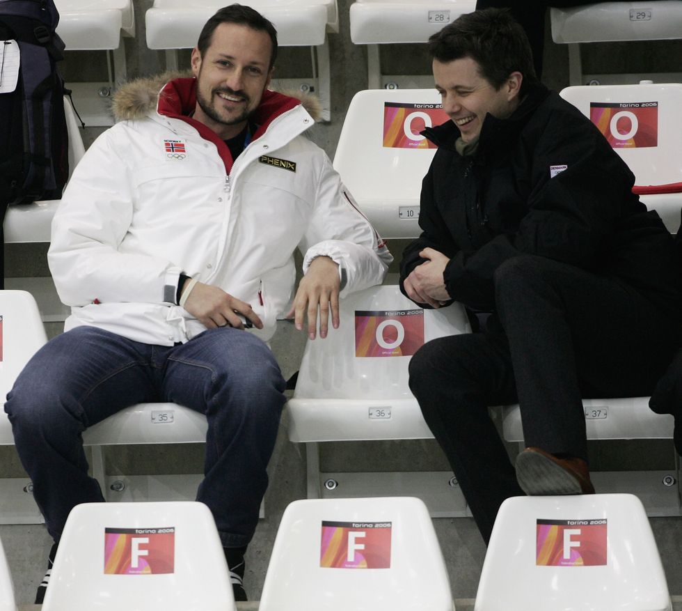 Crown Prince Haakon of Norway and King Frederik