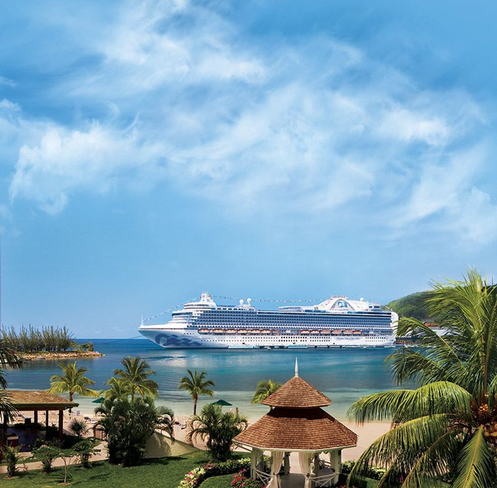 Crown Princess in the Caribbean