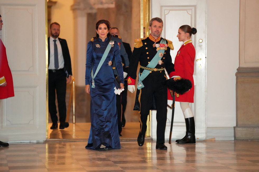 Crown Princess Mary and Crown Prince Frederik