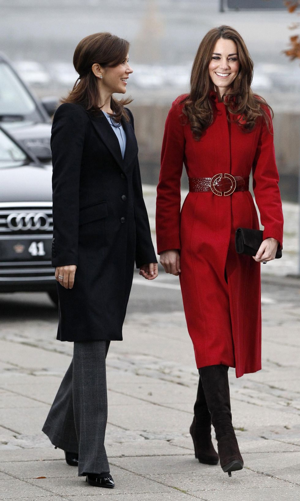 Crown Princess Mary and Princess Kate