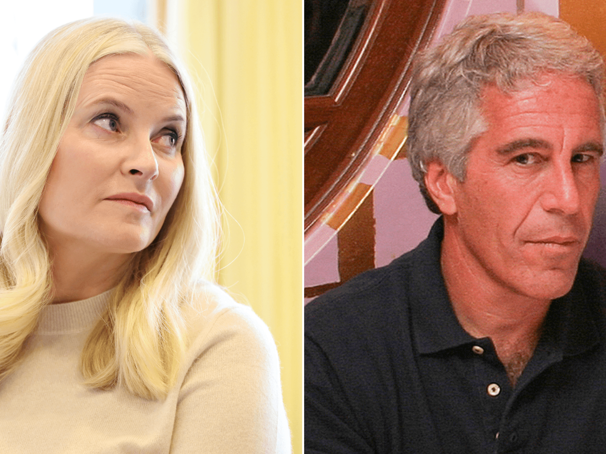 Crown Princess Mette-Marit, Jeffrey Epstein