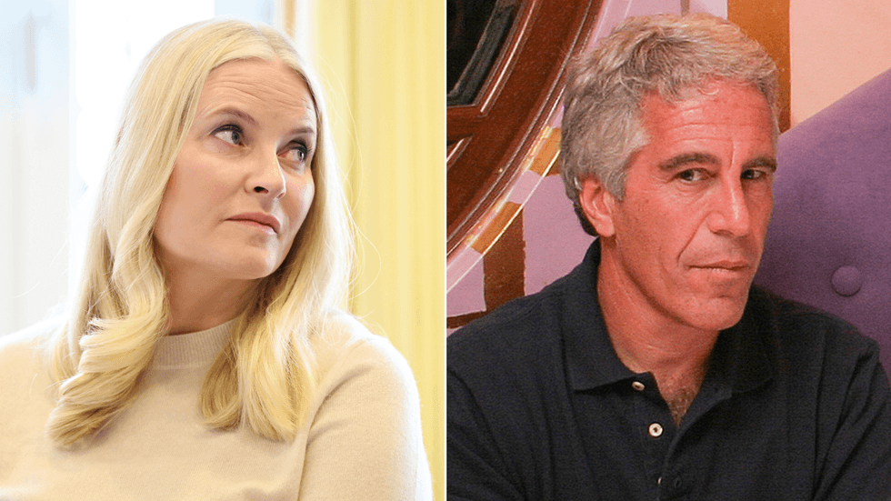 Crown Princess Mette-Marit, Jeffrey Epstein