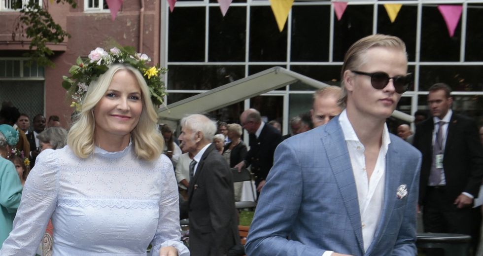 Crown Princess Mette-Marit, Marius Borg H\u00f8iby