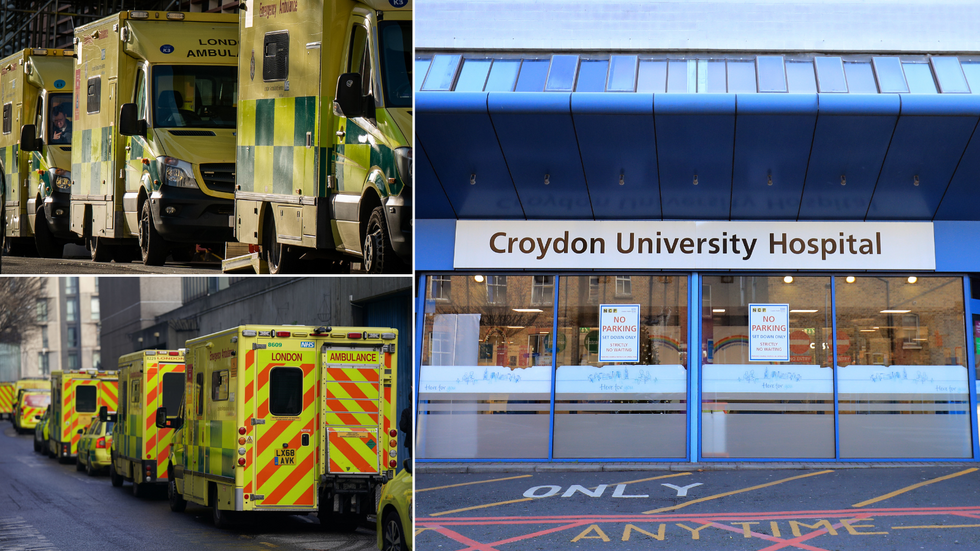 Croydon University Hospital/ambulances