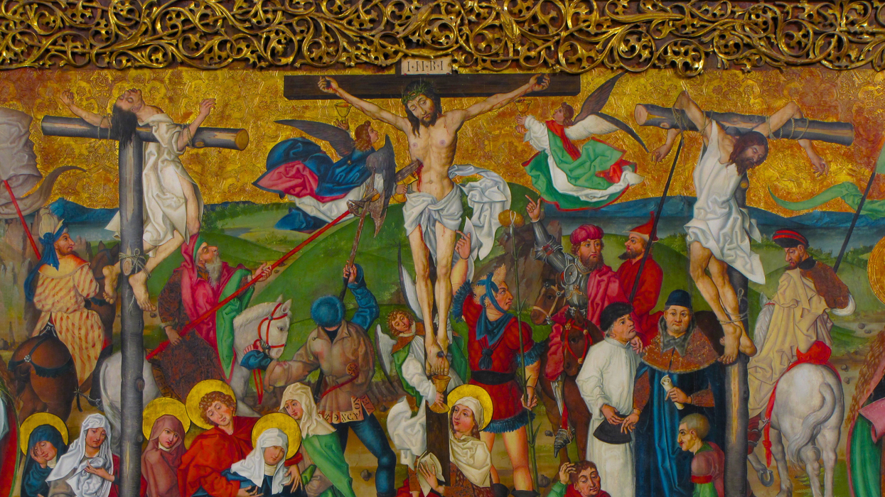 Crucifixion, from the Buhl Altarpiece