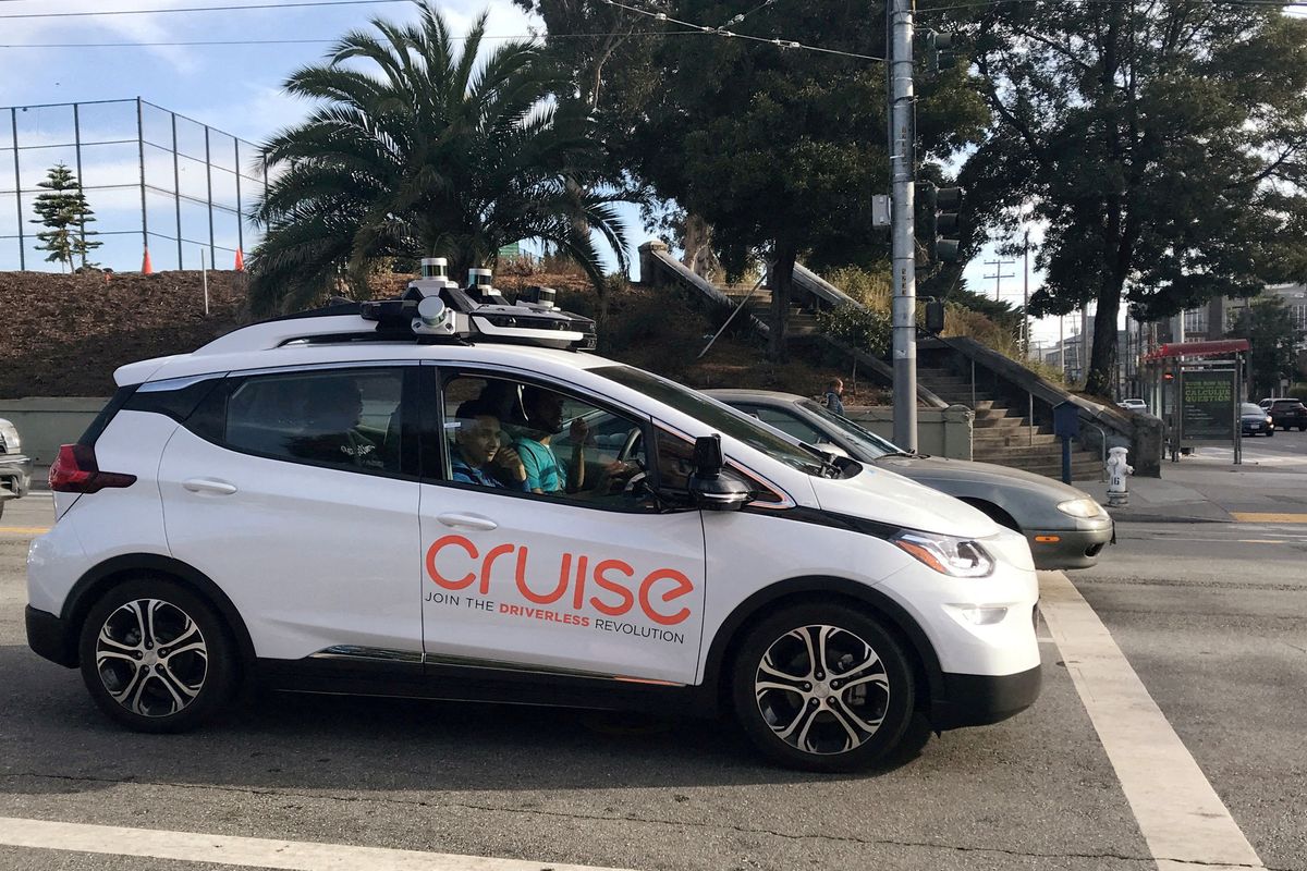 Cruise self-driving vehicle