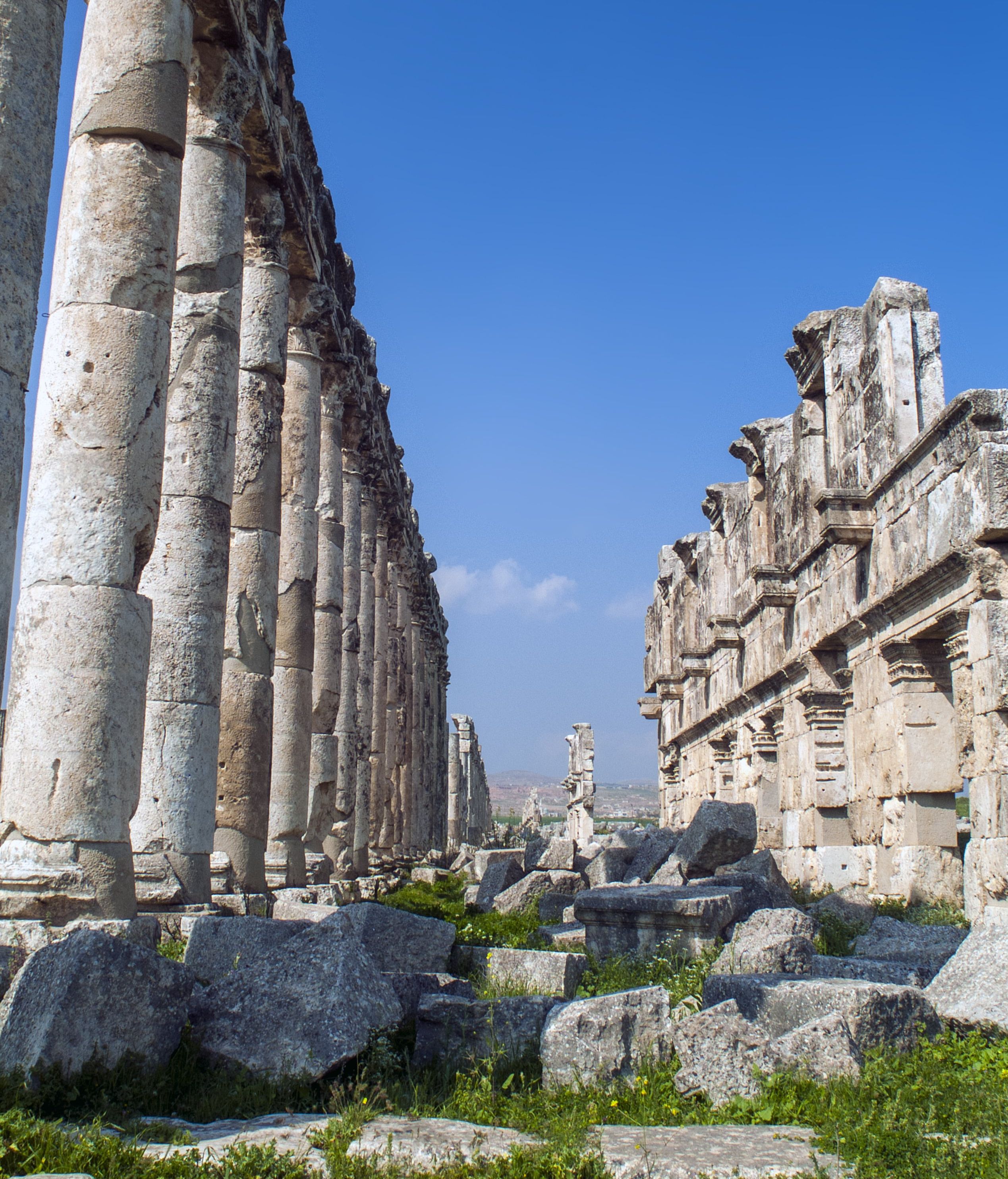 Crumbling Roman road