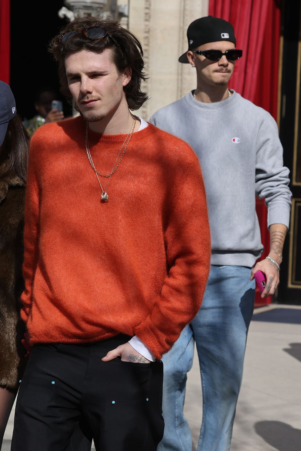 Cruz and Romeo Beckham