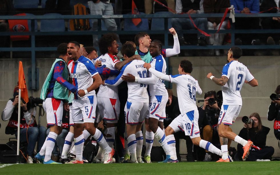 Crystal Palace's Daichi Kamada scored in the 3-1 win to spark wild celebrations
