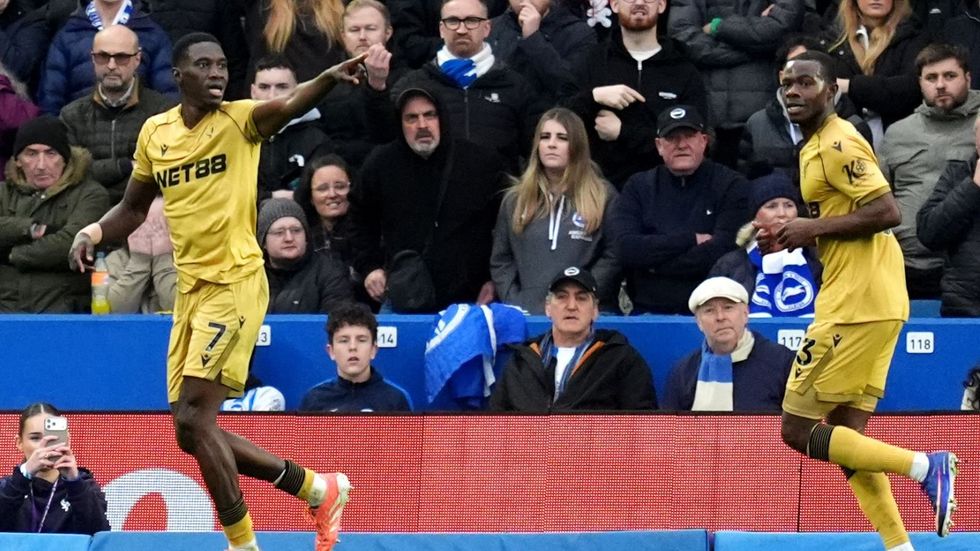 Crystal Palace's wait for a first win since December is finally over, with the Eagles beating rivals Brighton 1-0 at the Amex Stadium on Sunday