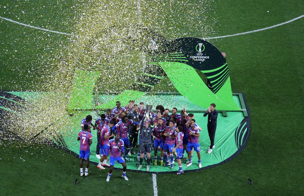 Crystal Palace won their first-ever European trophy after beating Rayo Vallecano 1-0