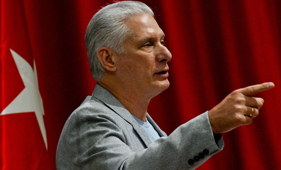 Presidente cubano Miguel Díaz-Canel