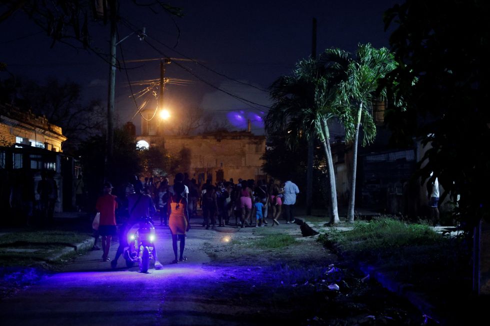 Cuban protesters