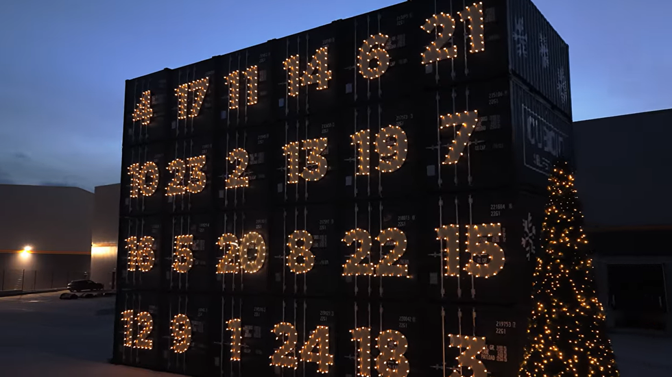 Cuboid Self Storage advent calendar