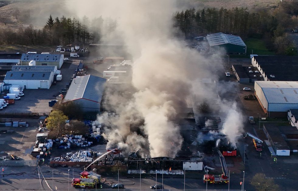 Cumbernauld fire