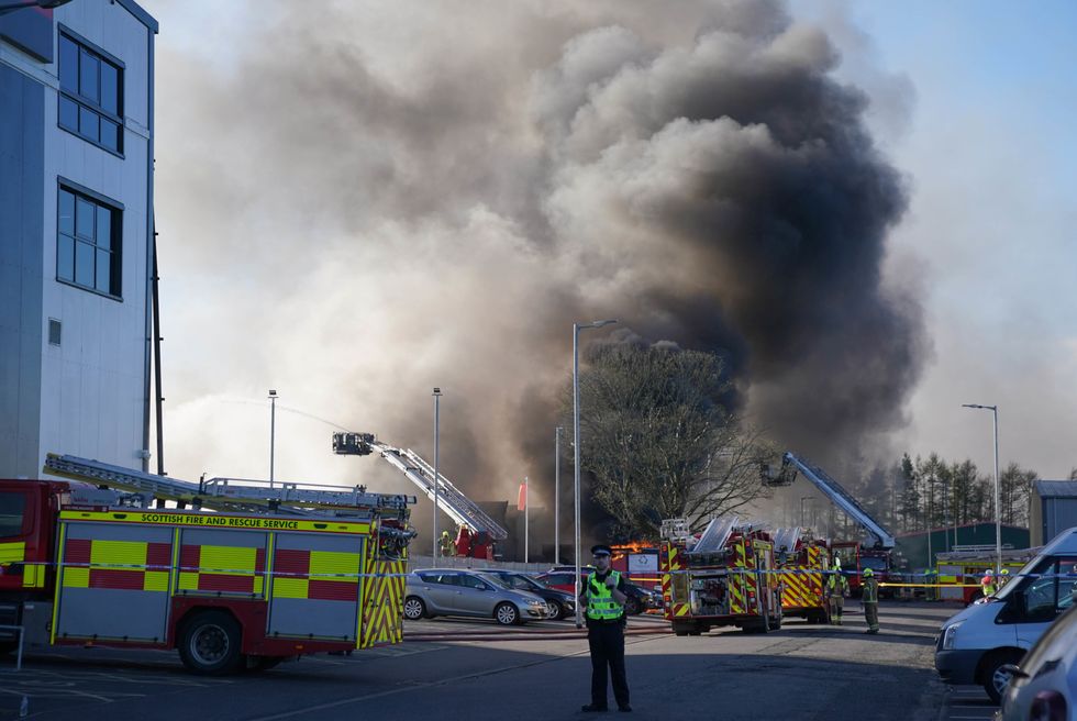 Cumbernauld fire