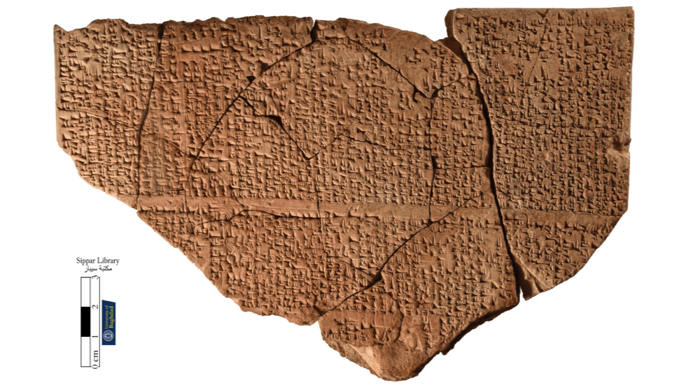 Cuneiform tablet from Baghdad