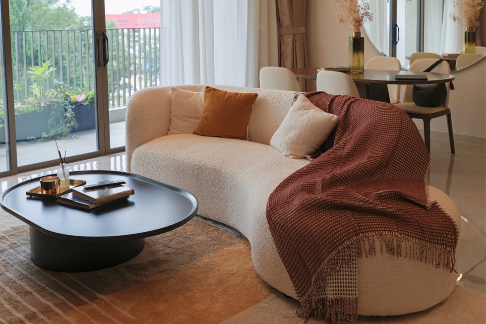 Curved furniture