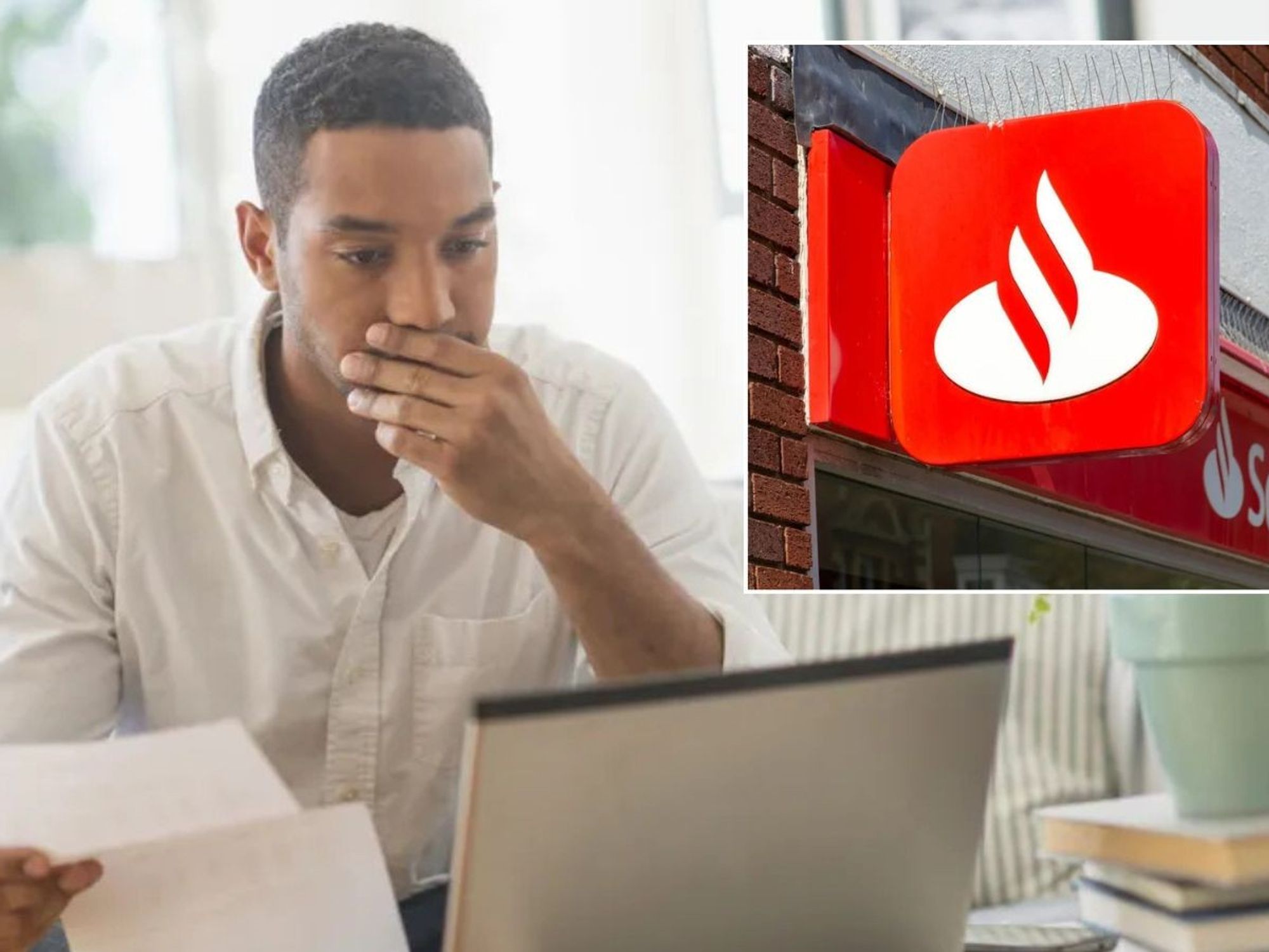 Customer and Santander sign