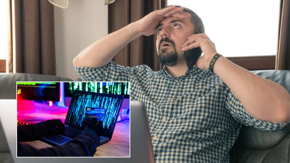 Customer and scammers