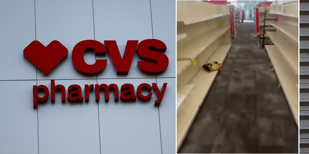 NextImg:CVS store to close after thieves bombard outlet to leave shelves empty