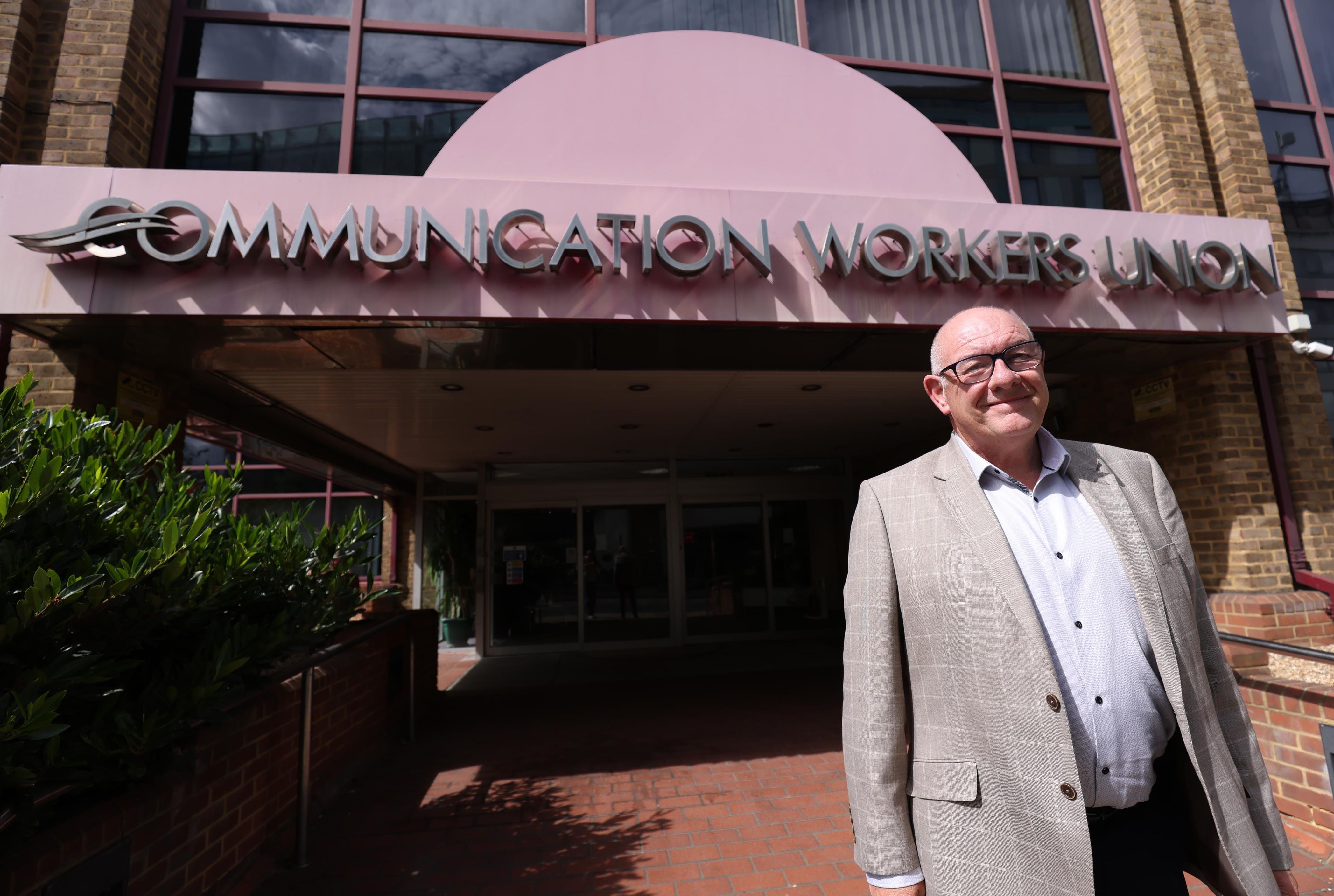 CWU general secretary Dave Ward