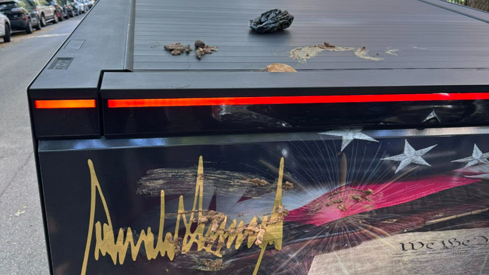 Cybertruck vandalism