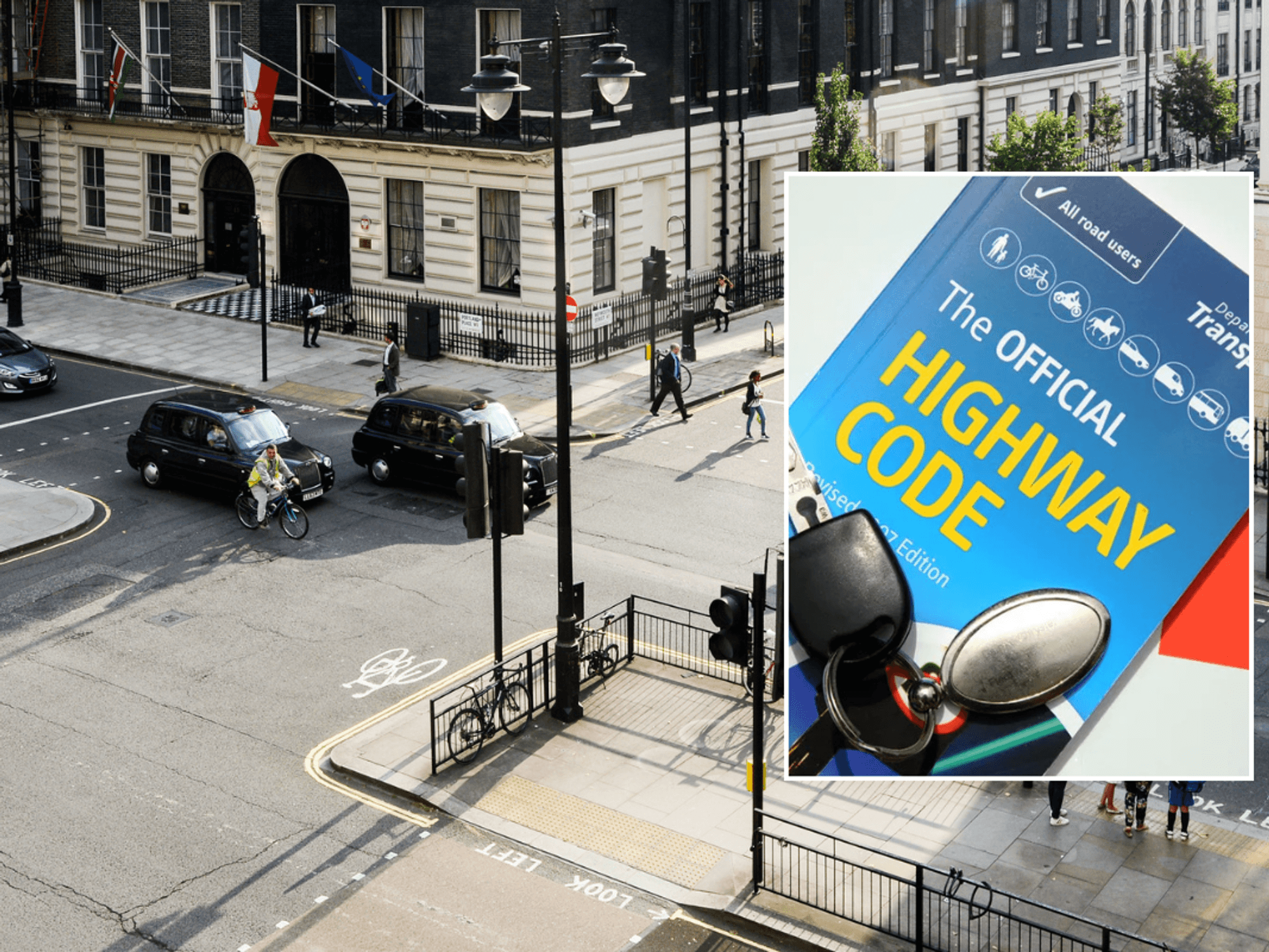 Cycle lane and Highway Code