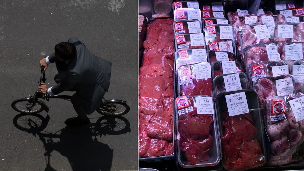 Cycling and red meats