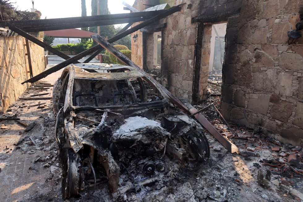 Cyprus wildfires