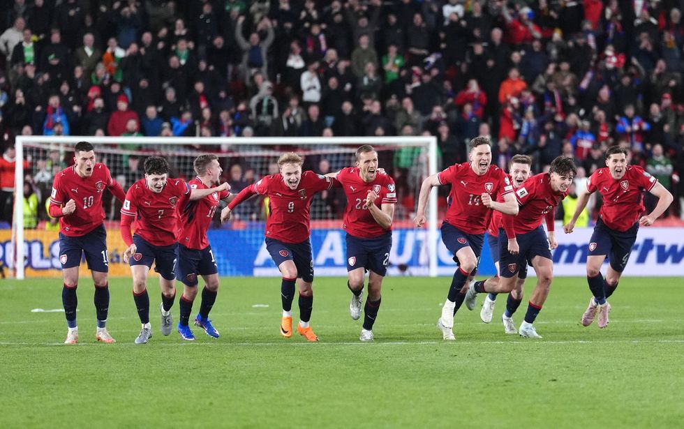 Czechia beat Ireland on penalties to book their place at this summer's World Cup