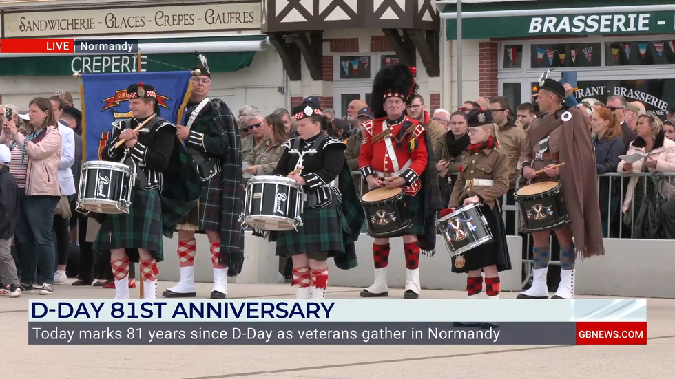 D-Day anniversary musicians