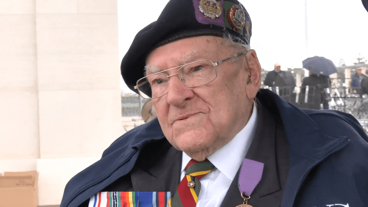 D-Day veteran Kenneth Hay