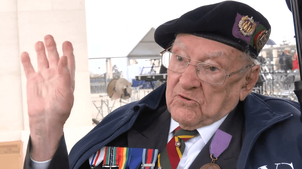 D-Day veteran Kenneth Hay