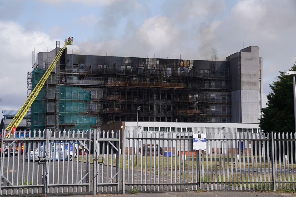Dagenham flat fire