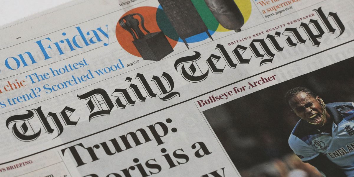NextImg:Ministers set to BLOCK foreign government ownership of papers amid Telegraph storm